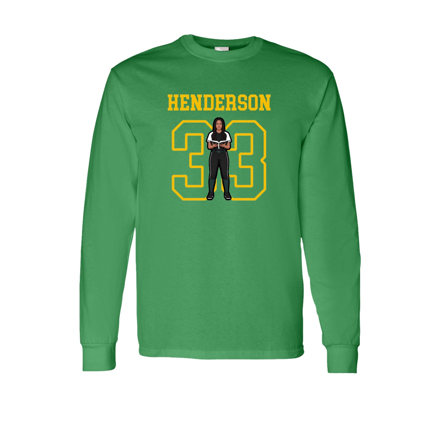 Long Sleeve Tee — Shirsey in Green