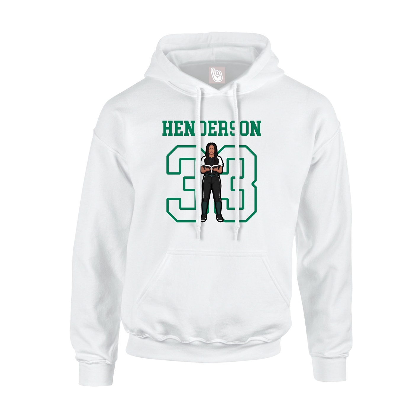 Youth Hoodie — Shirsey in White