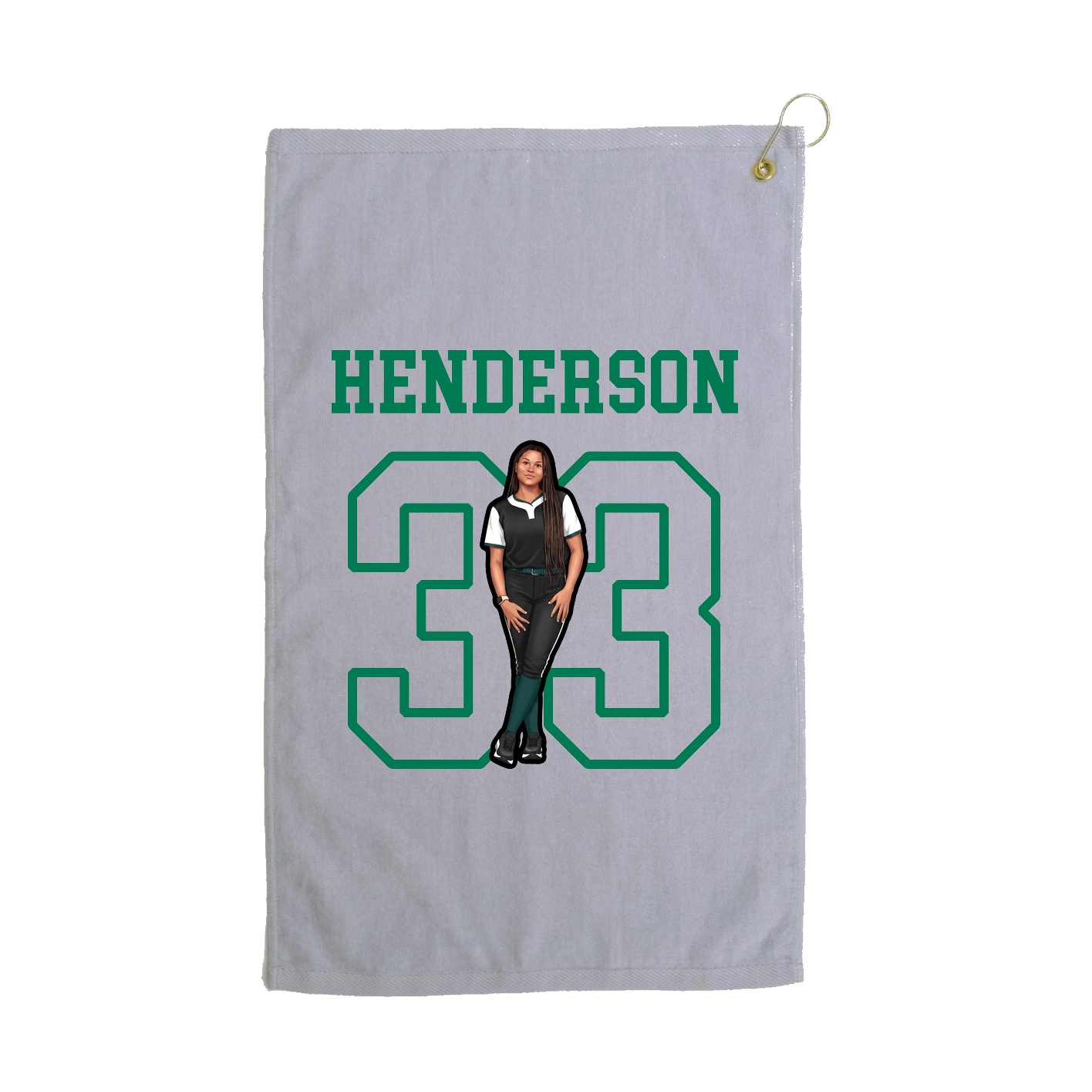 Golf Towel — Shirsey in Grey