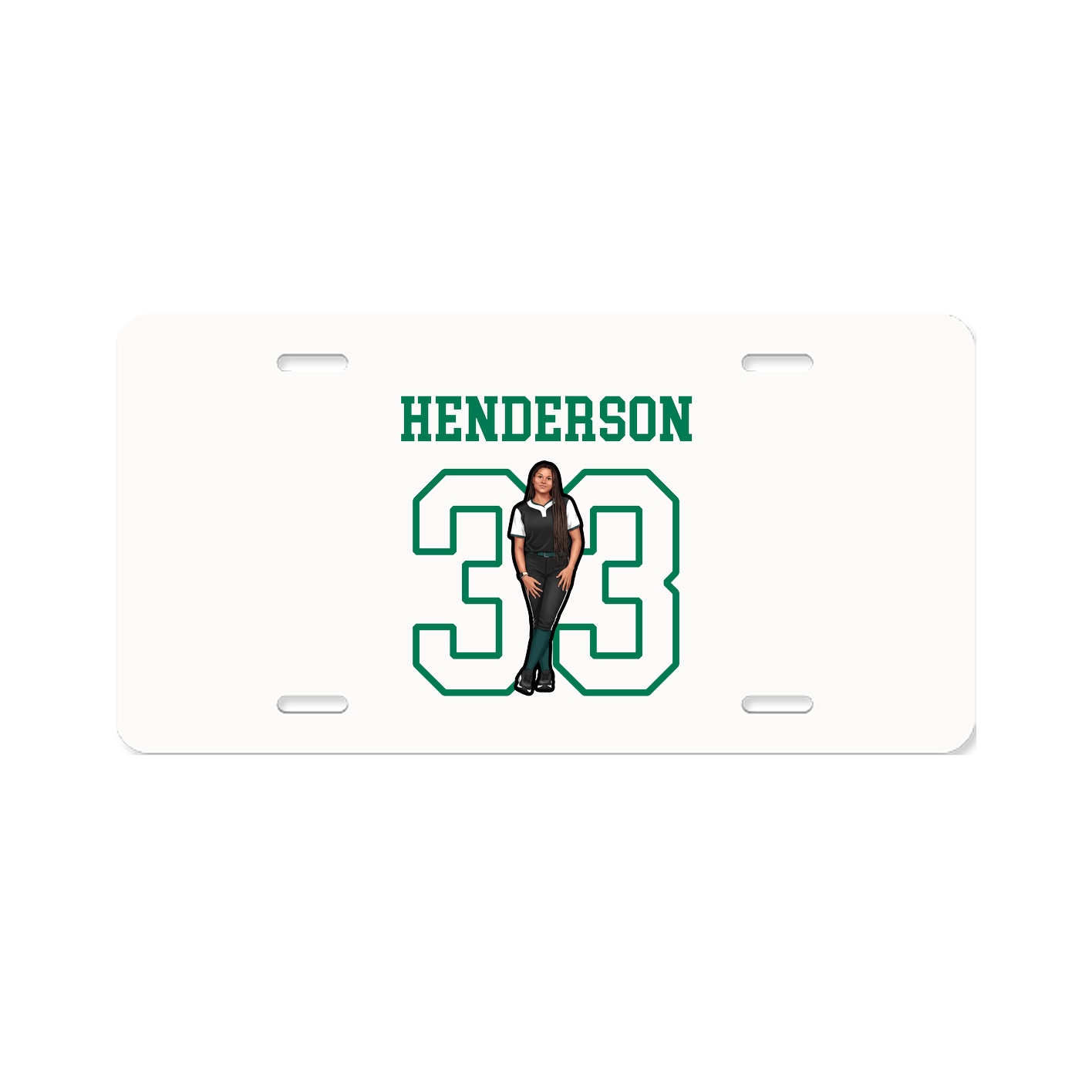 License Plate — Shirsey in Classic