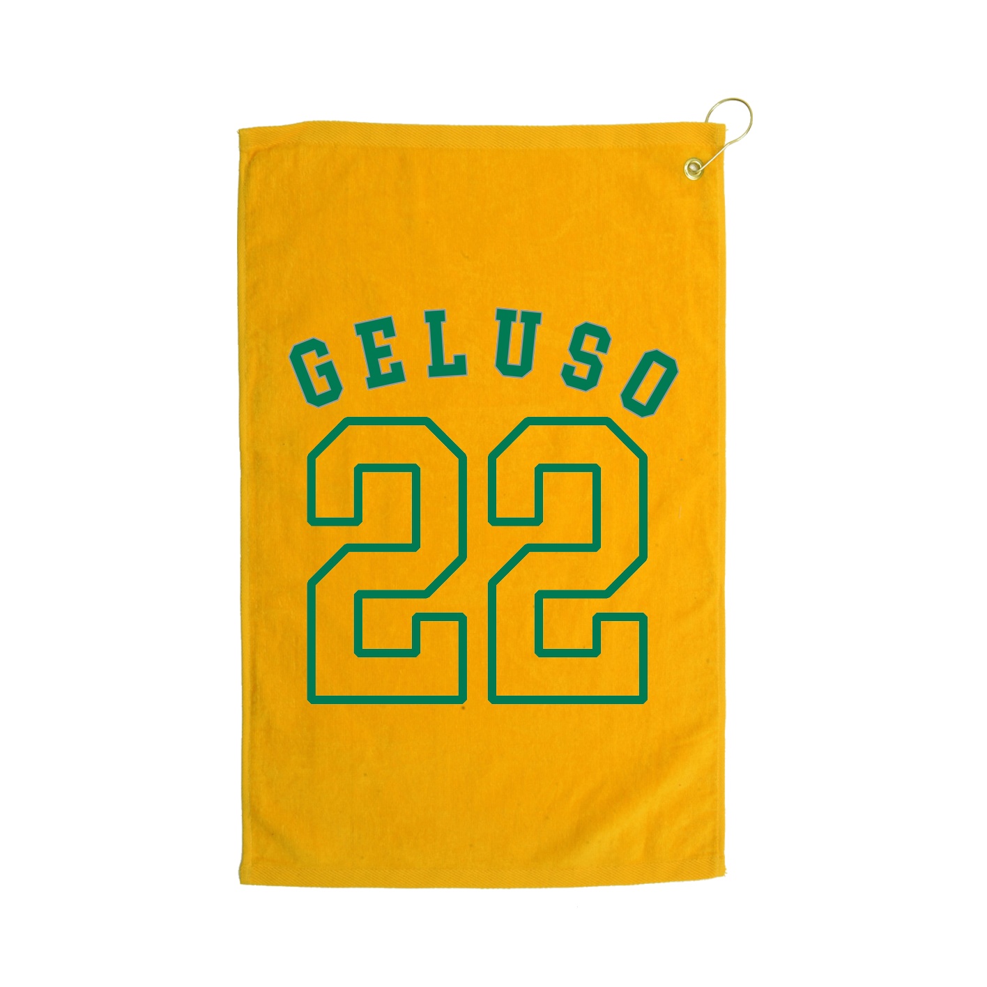 Golf Towel — Shirsey Arch in Gold