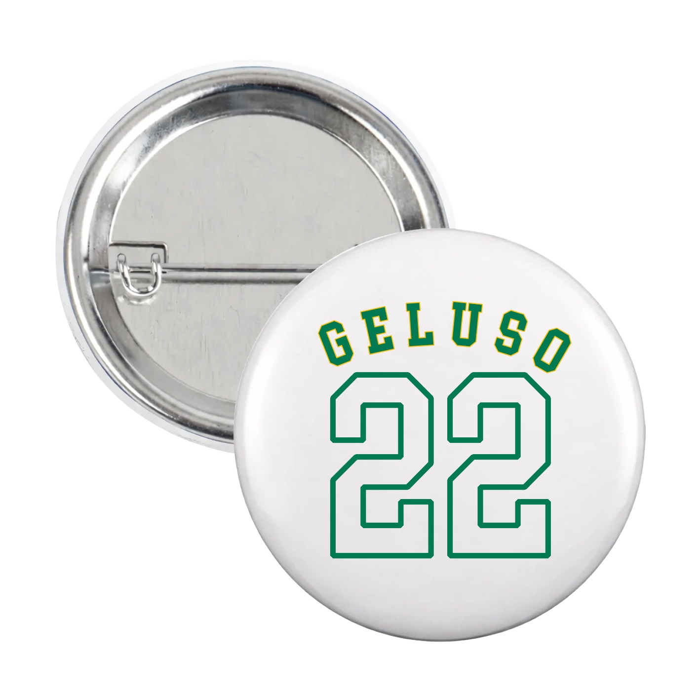 Game Day Button — Shirsey Arch in White