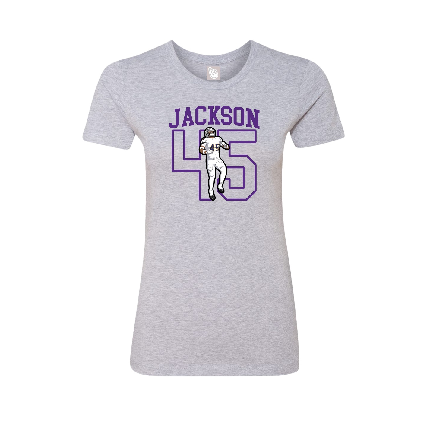 Fitted Women's Tee — Shirsey in Grey