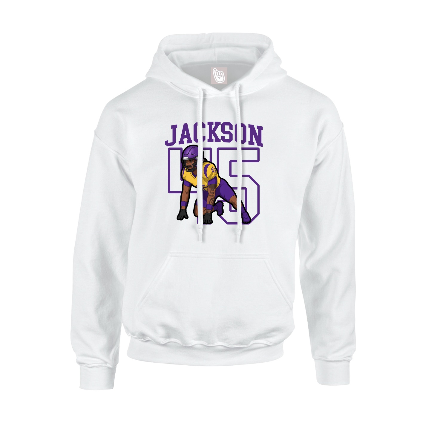 Hoodie — Shirsey in White