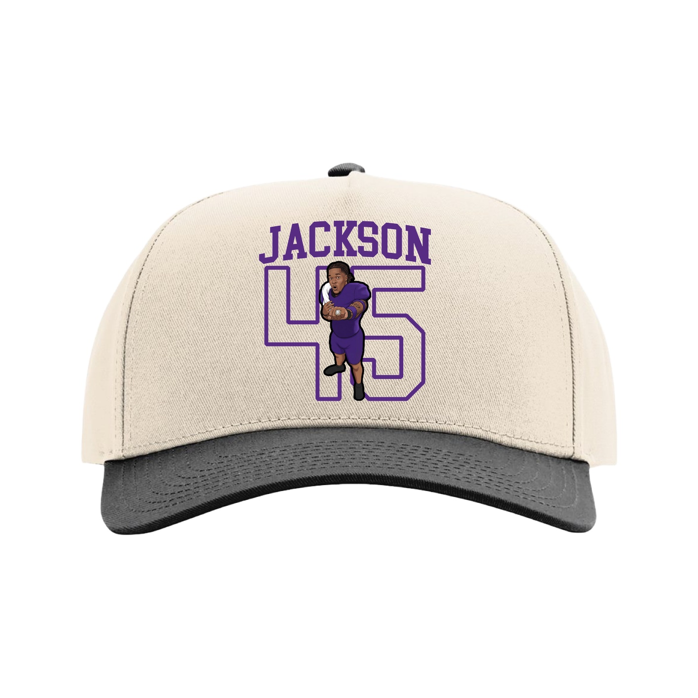 Full Fabric Five-Panel Champ Cap
