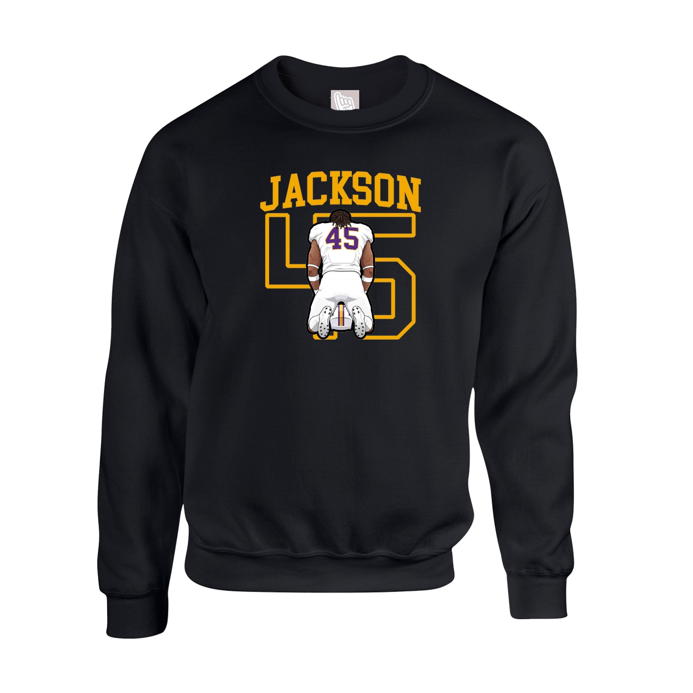 Fleece Crew — Shirsey in Black