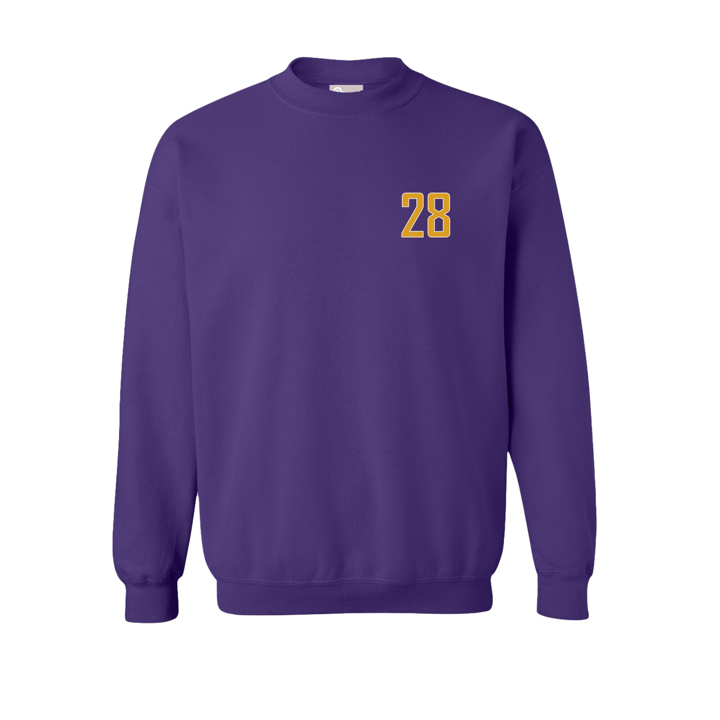 Fleece Crew — Front Shirsy in Purple