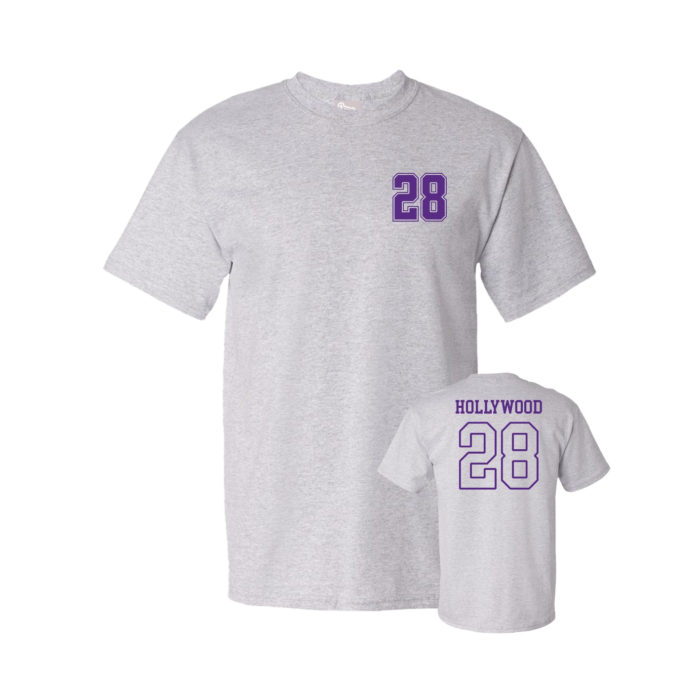 Tee — Chest Back in Grey