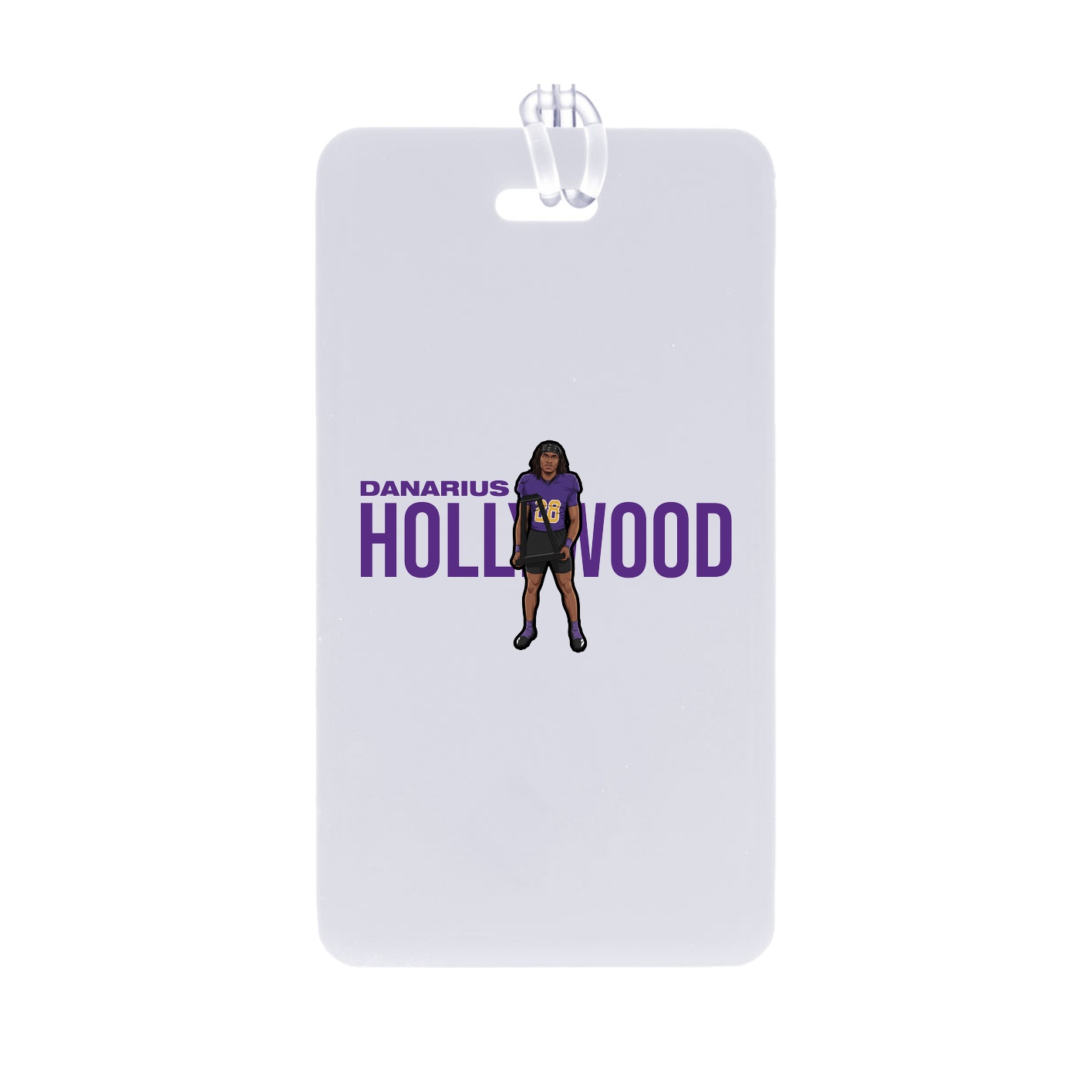 Bag Tag — Player Name in Classic