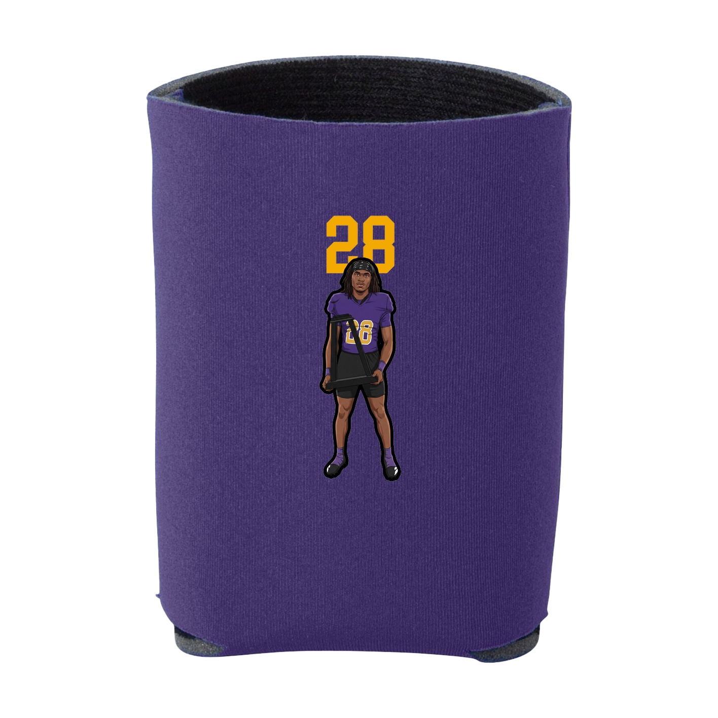 Can Holder — Number Top in Purple