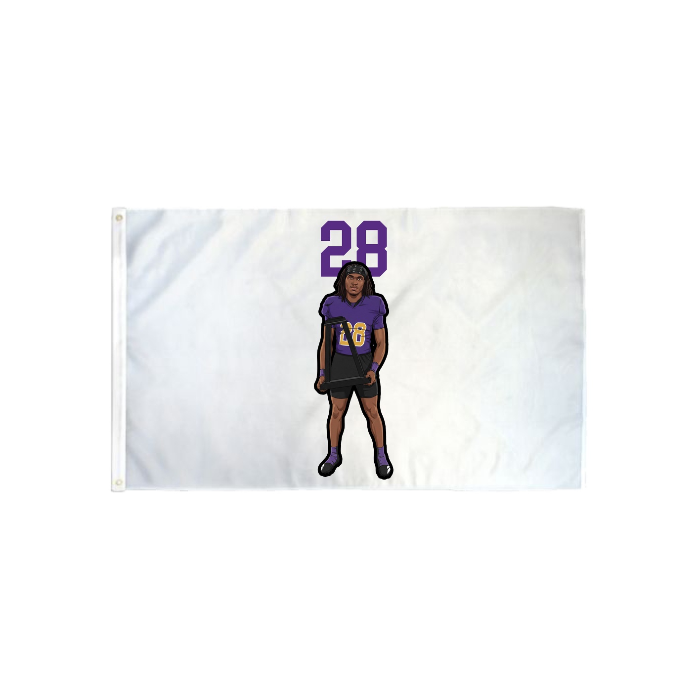 3x5 Flag — Number Top in Classic