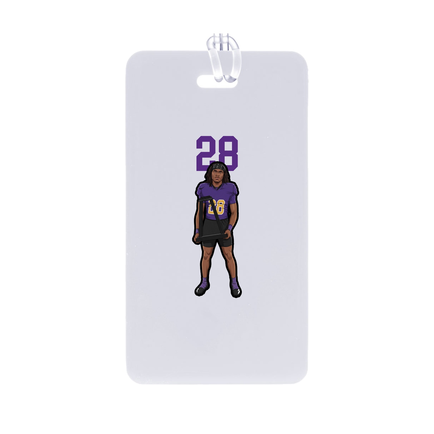 Bag Tag — Number Top in Classic