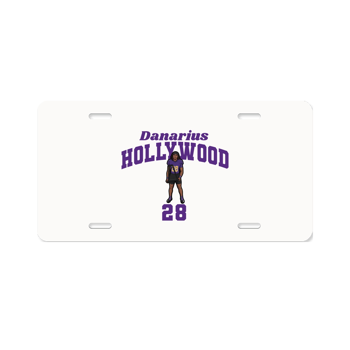 License Plate — Signature Arch in Classic