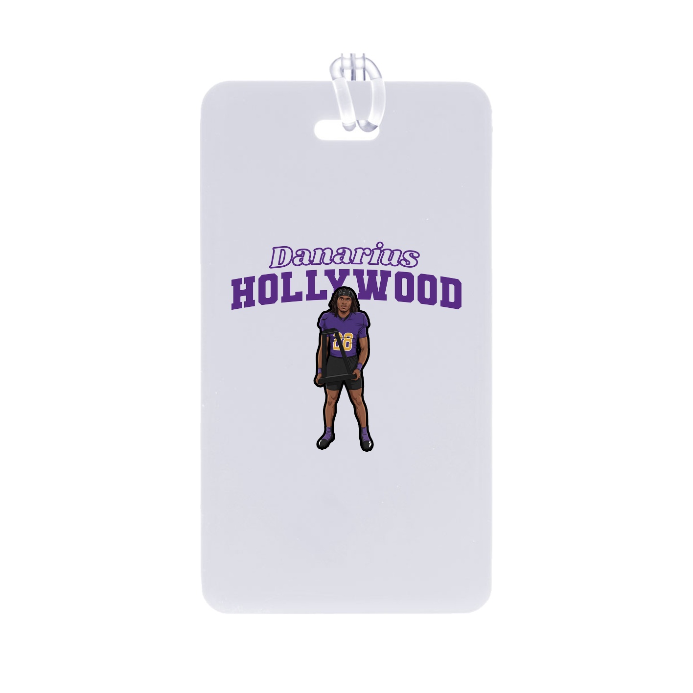 Bag Tag — Name Arch in Classic