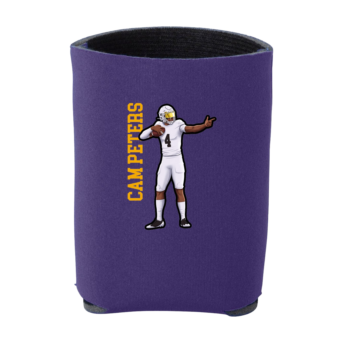 Can Holder — Name Vertical in Purple