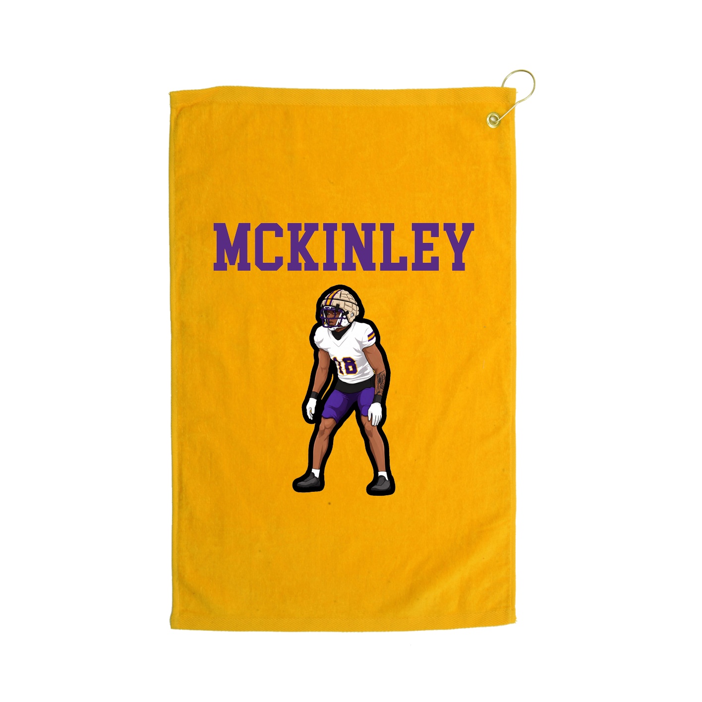 Golf Towel — Shirsey in Gold