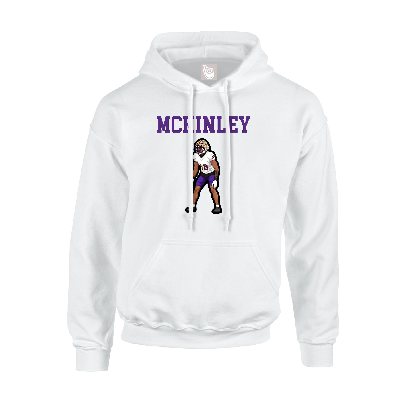 Youth Hoodie — Shirsey in White