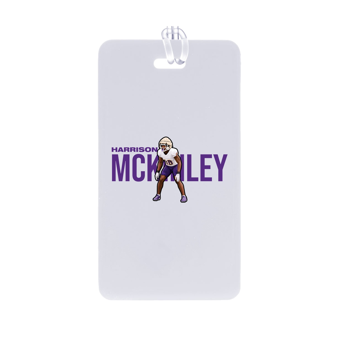 Bag Tag — Player Name in Classic