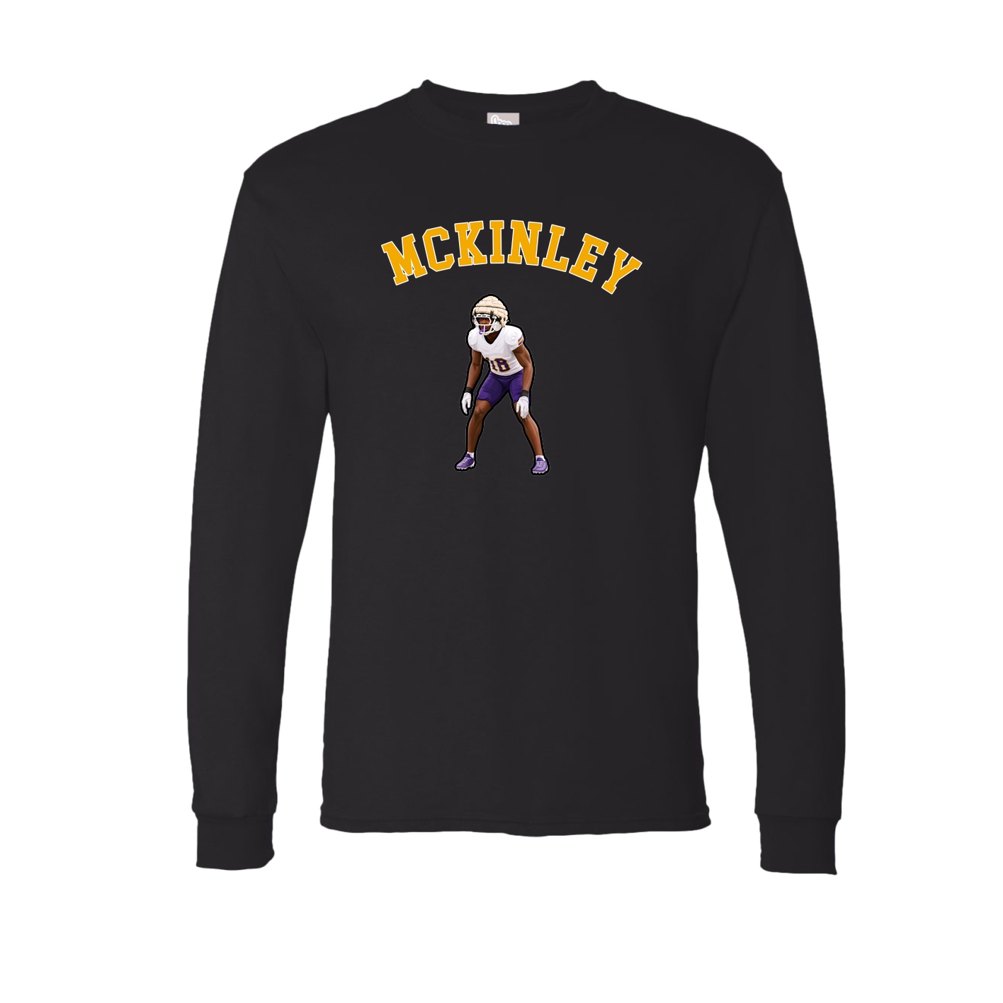 Long Sleeve Tee — Shirsey Arch in Black