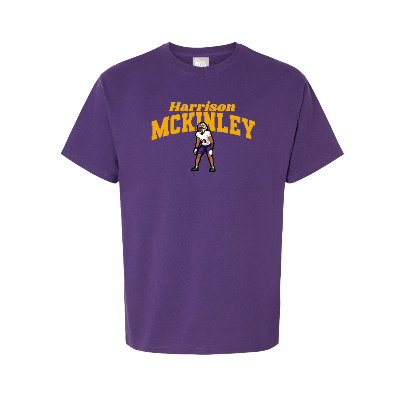 Tee — Signature Arch in Purple