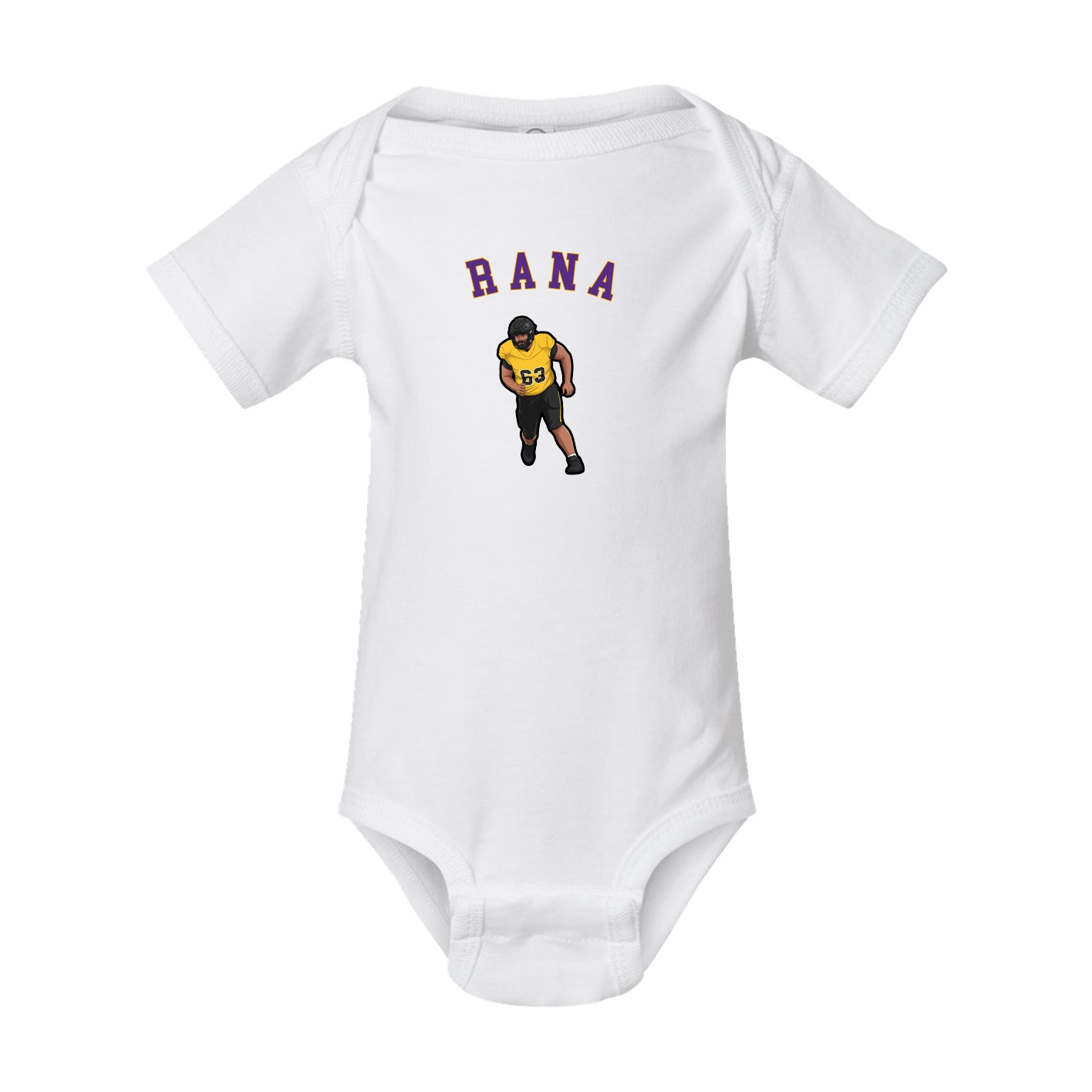 Baby Onesie — Shirsey Arch in White