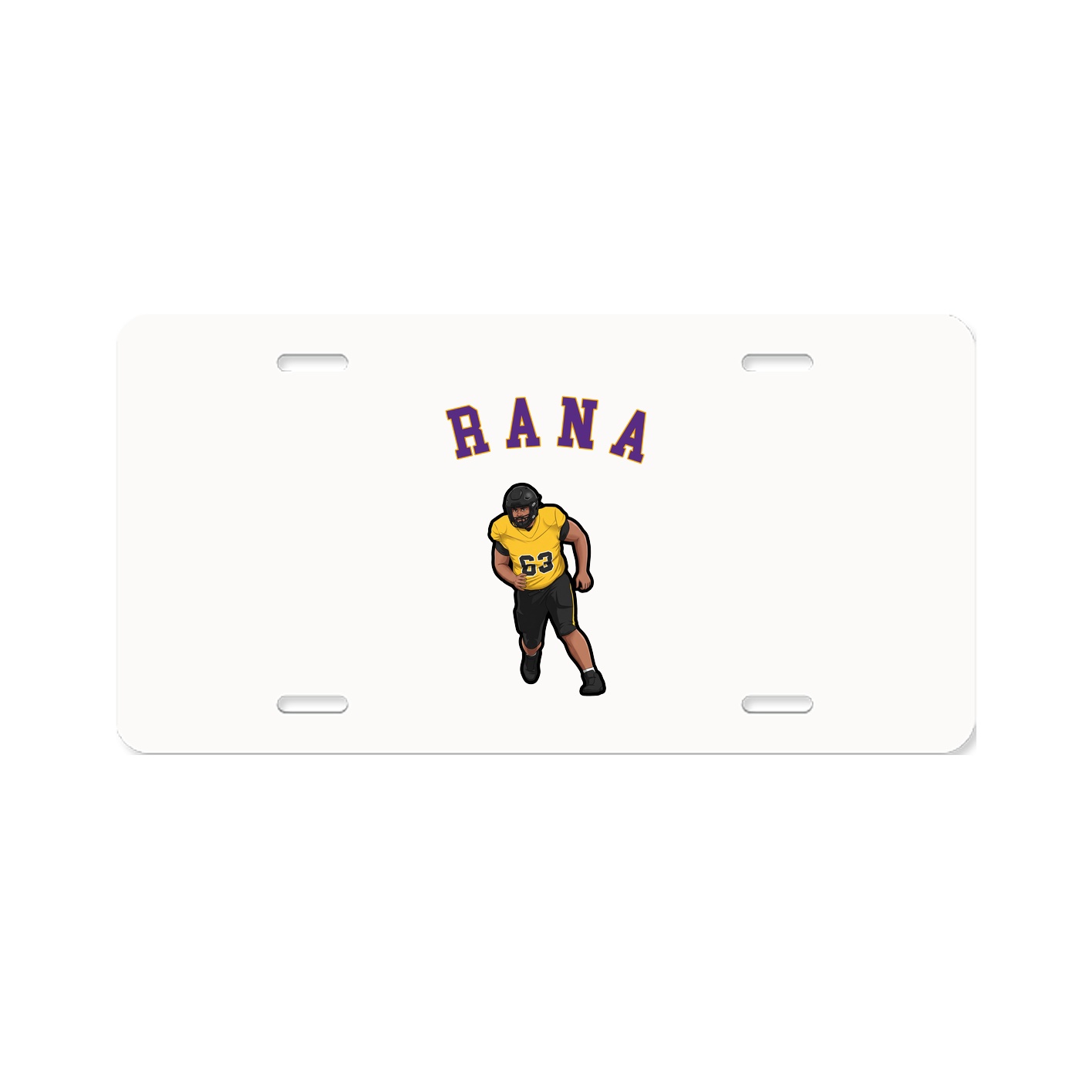 License Plate — Shirsey Arch in Classic