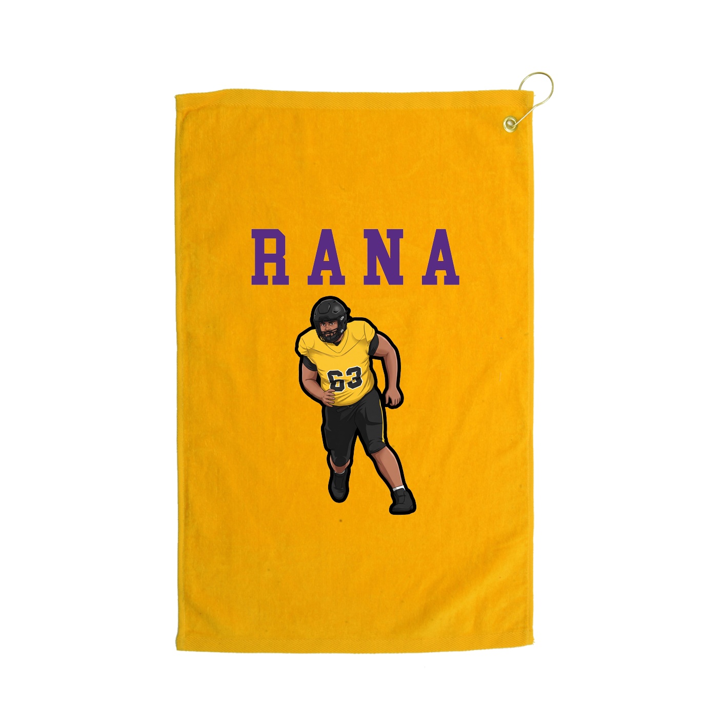 Golf Towel — Shirsey in Gold