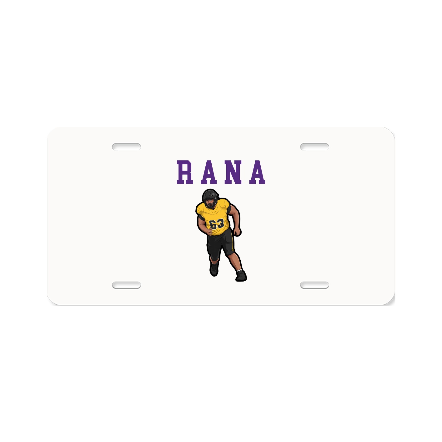 License Plate — Shirsey in Classic