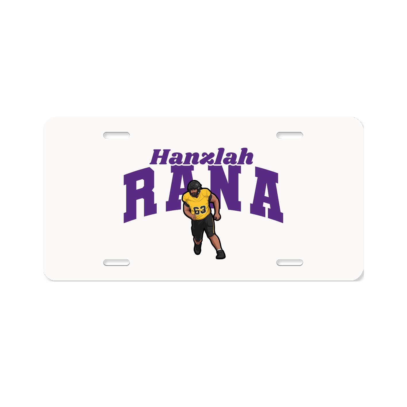 License Plate — Signature Arch in Classic