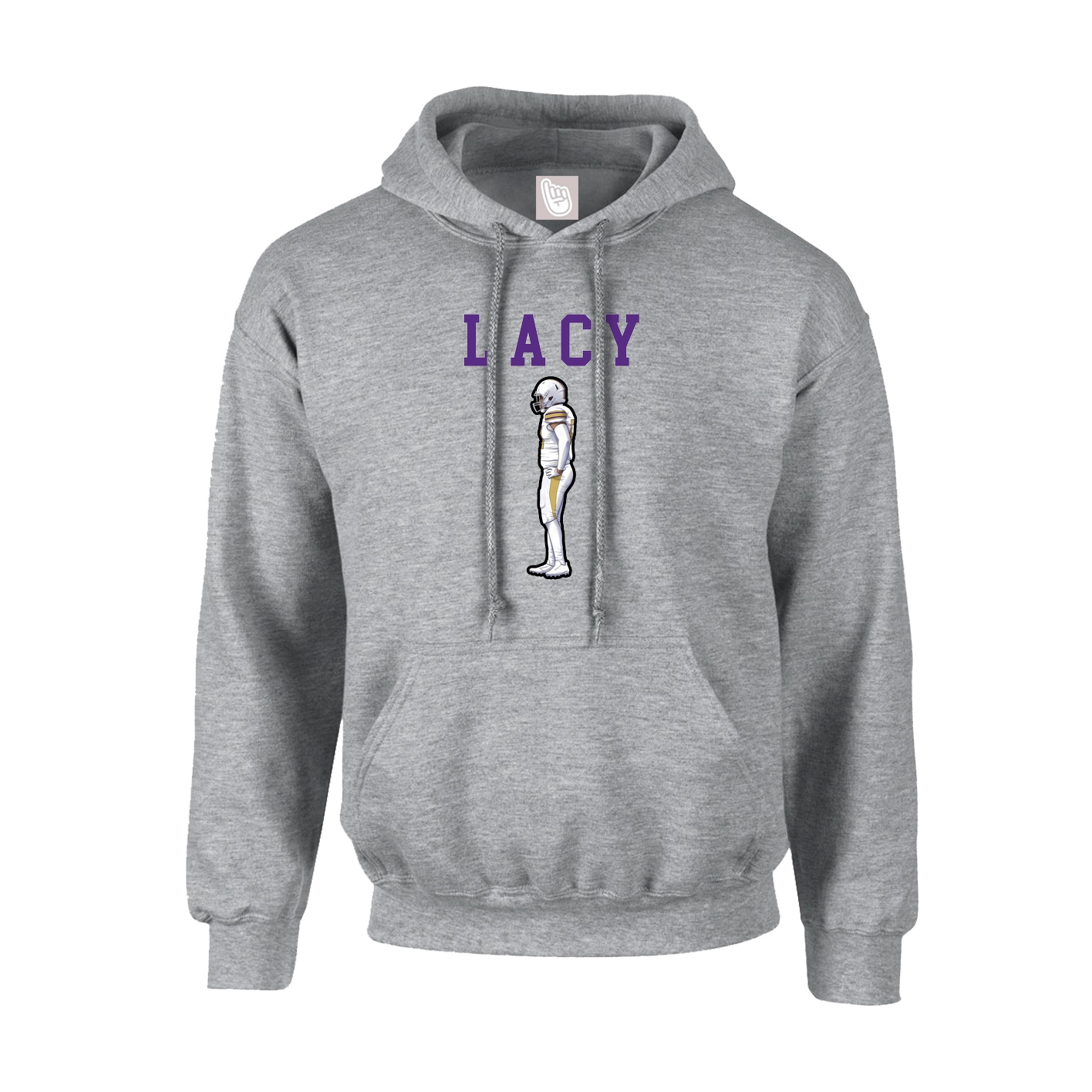 Hoodie — Shirsey in Grey