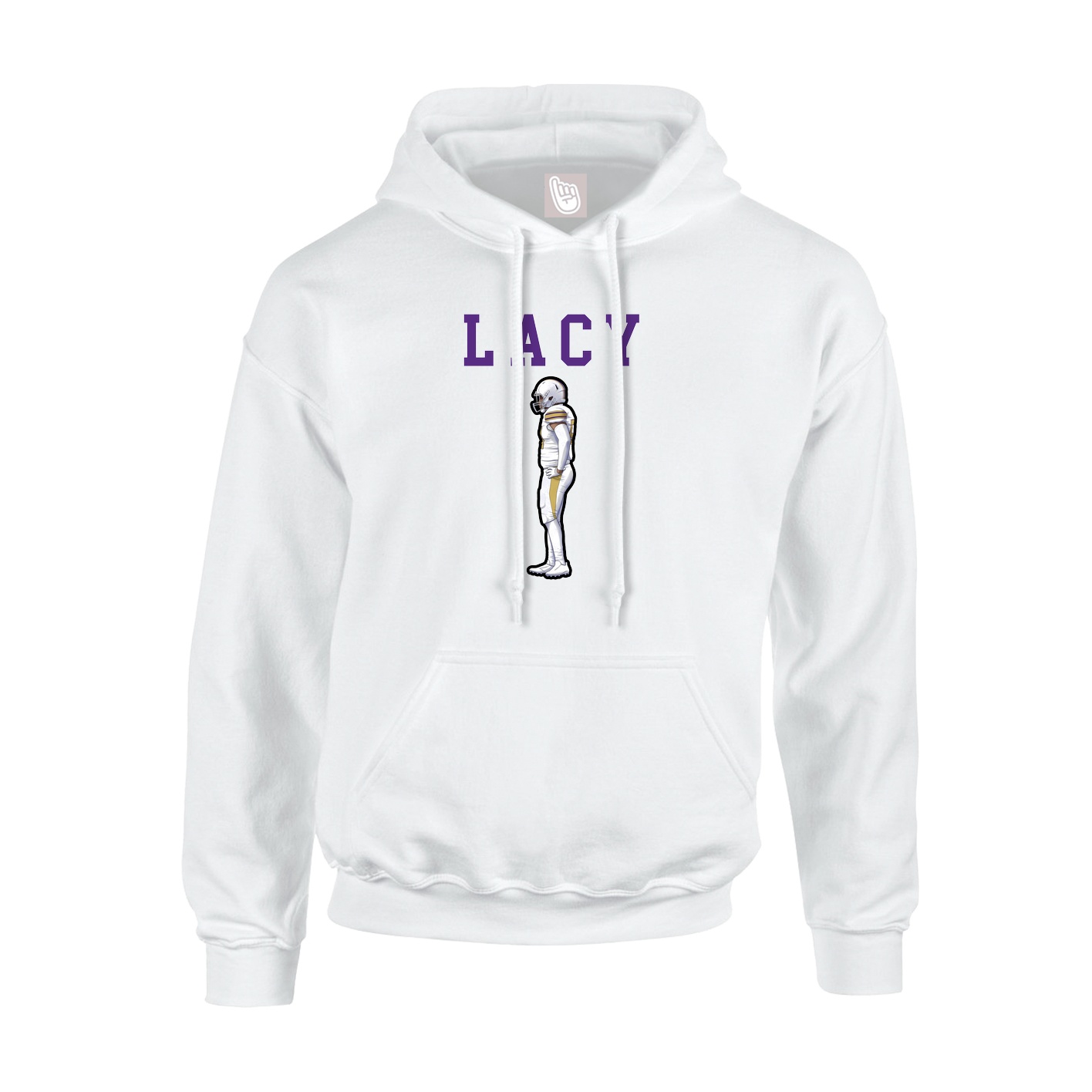 Youth Hoodie — Shirsey in White