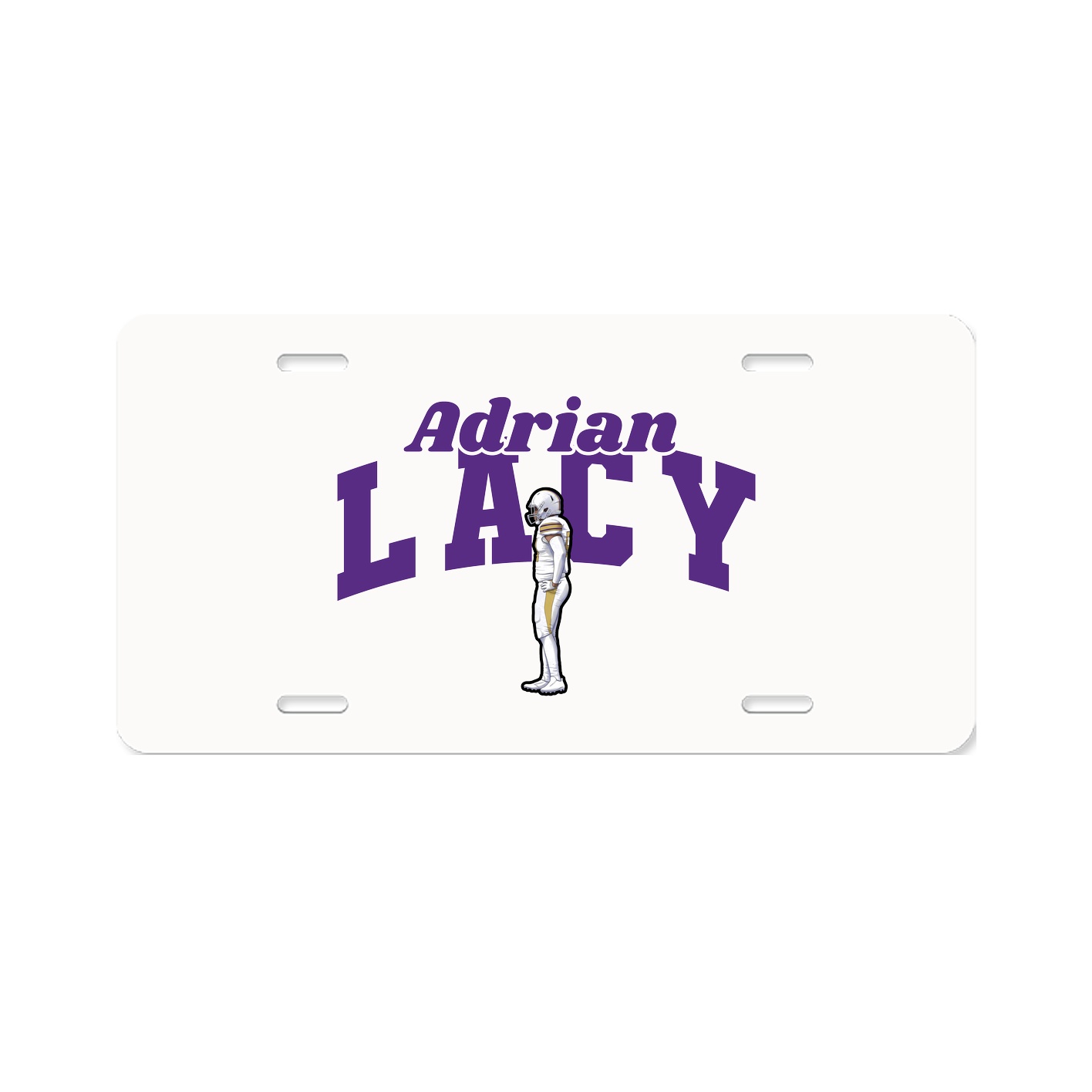 License Plate — Signature Arch in Classic