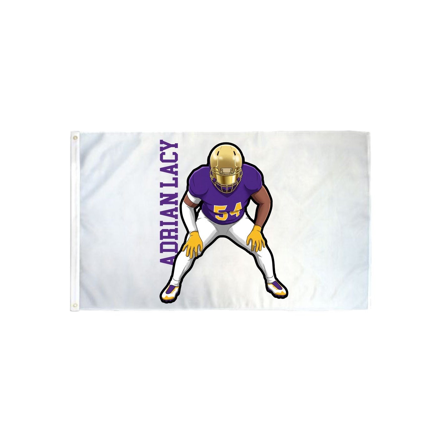 3x5 Flag — Name Vertical in Classic