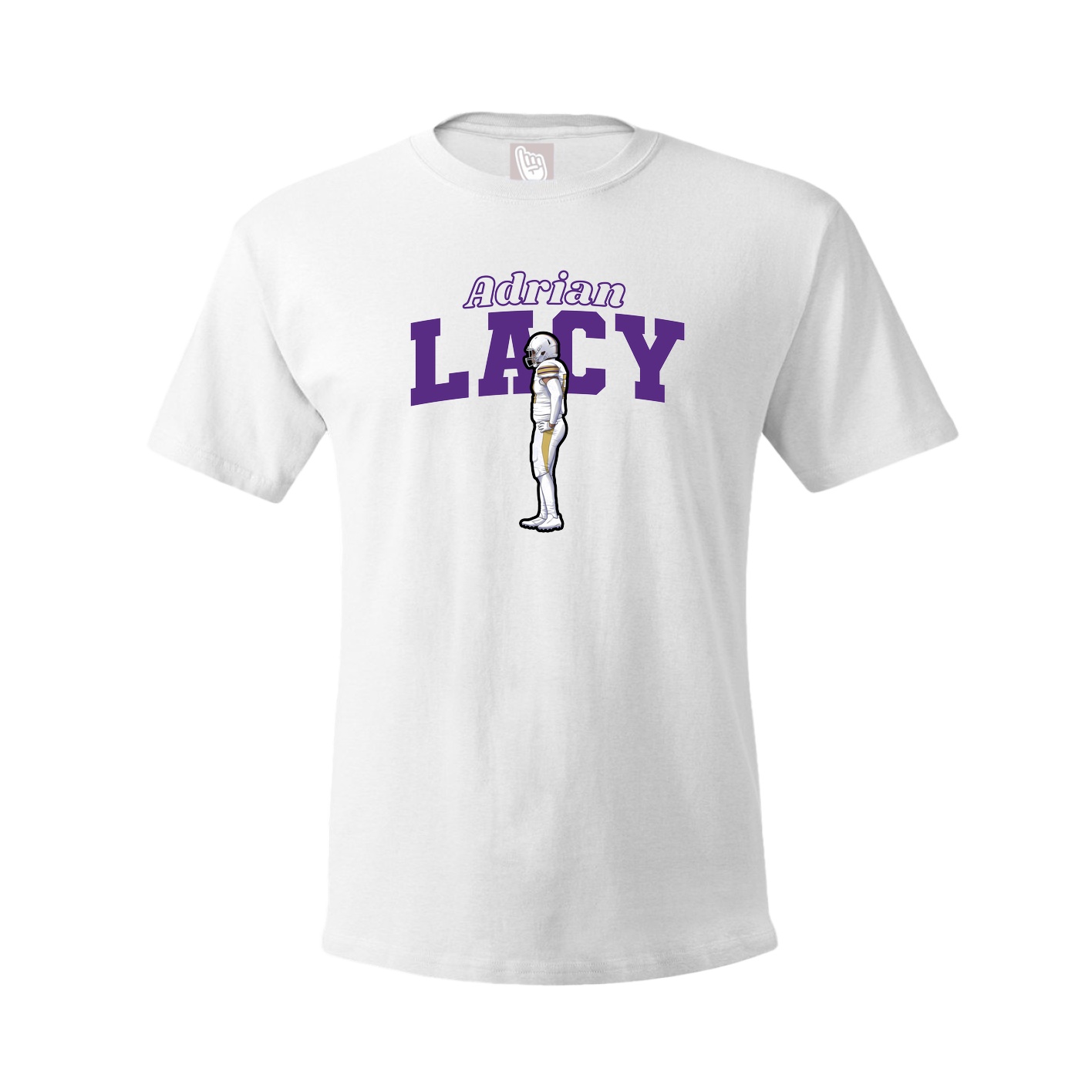 Tee — Name Arch in White