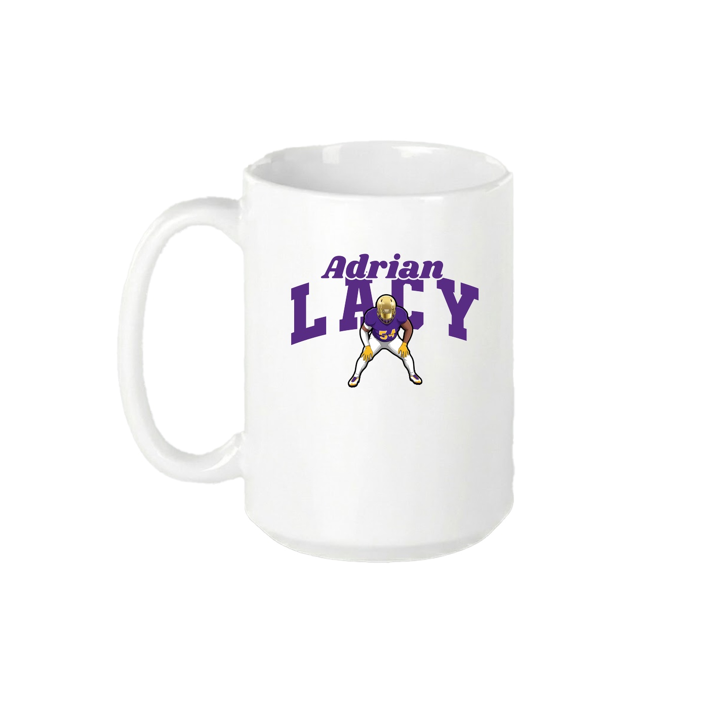15oz Coffee Mug — Signature Arch in White