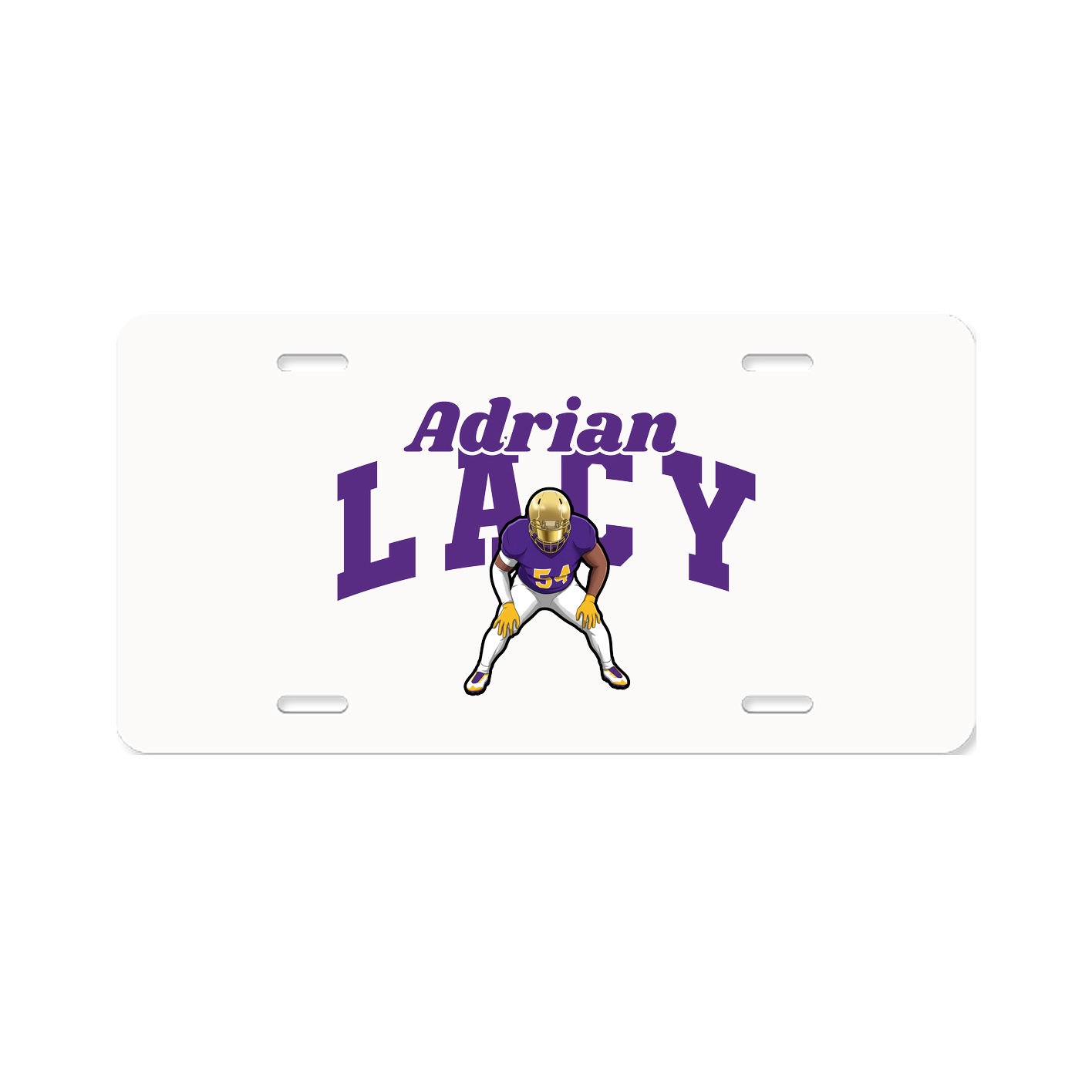License Plate — Signature Arch in Classic