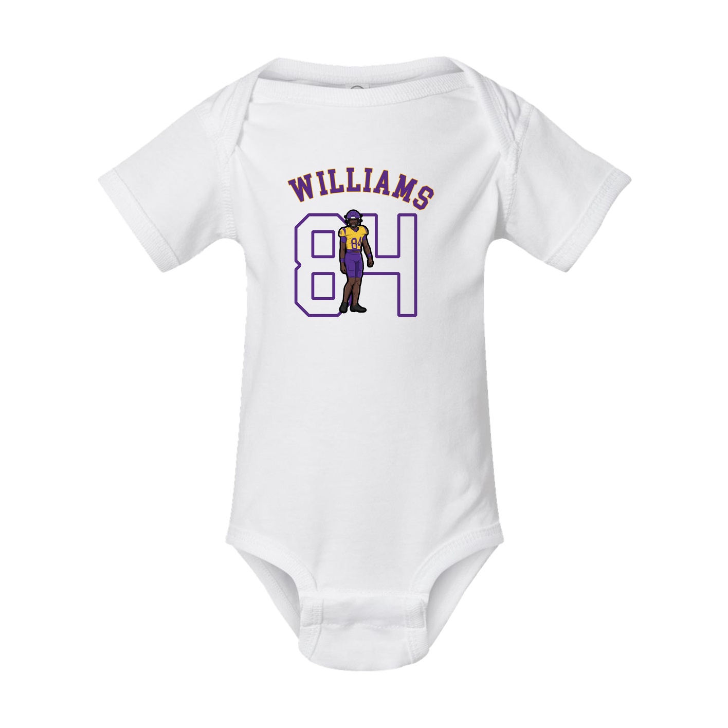 Baby Onesie — Shirsey Arch in White