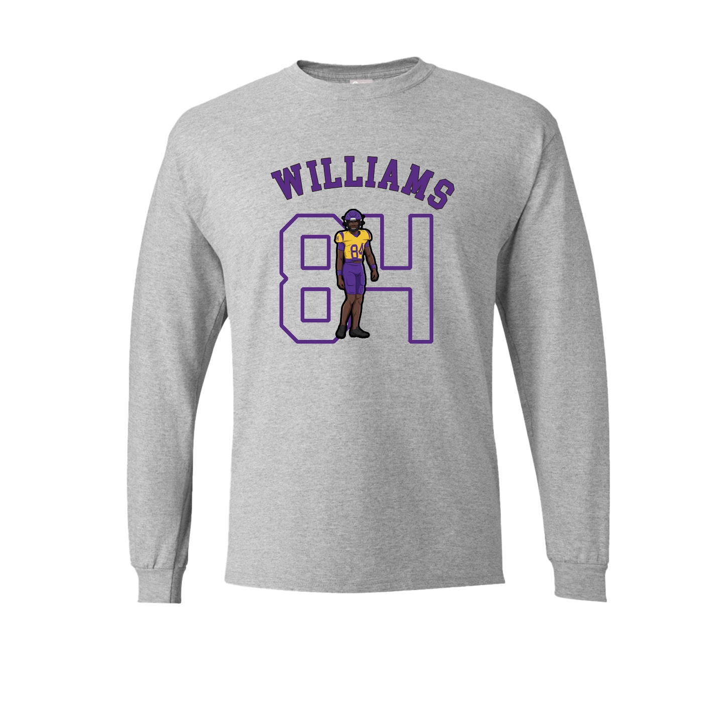 Long Sleeve Tee — Shirsey Arch in Grey