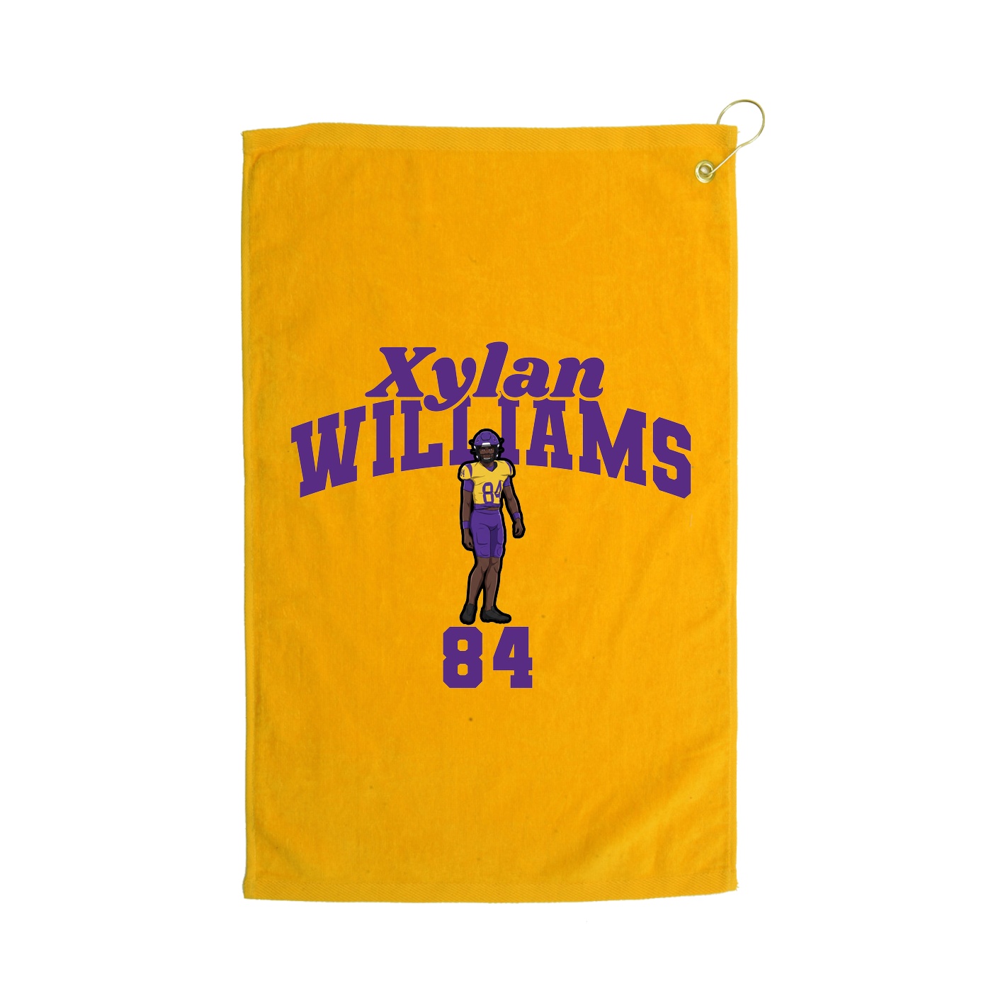 Golf Towel — Signature Arch in Gold