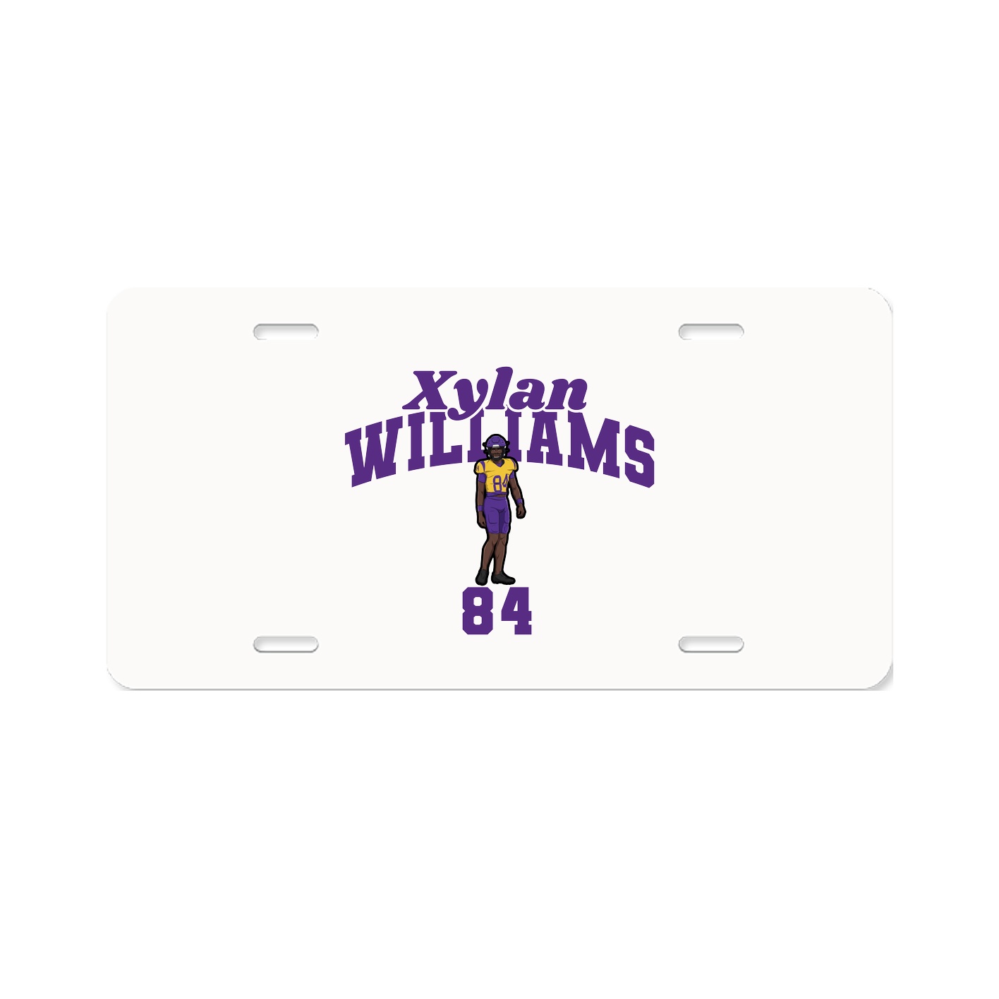 License Plate — Signature Arch in Classic
