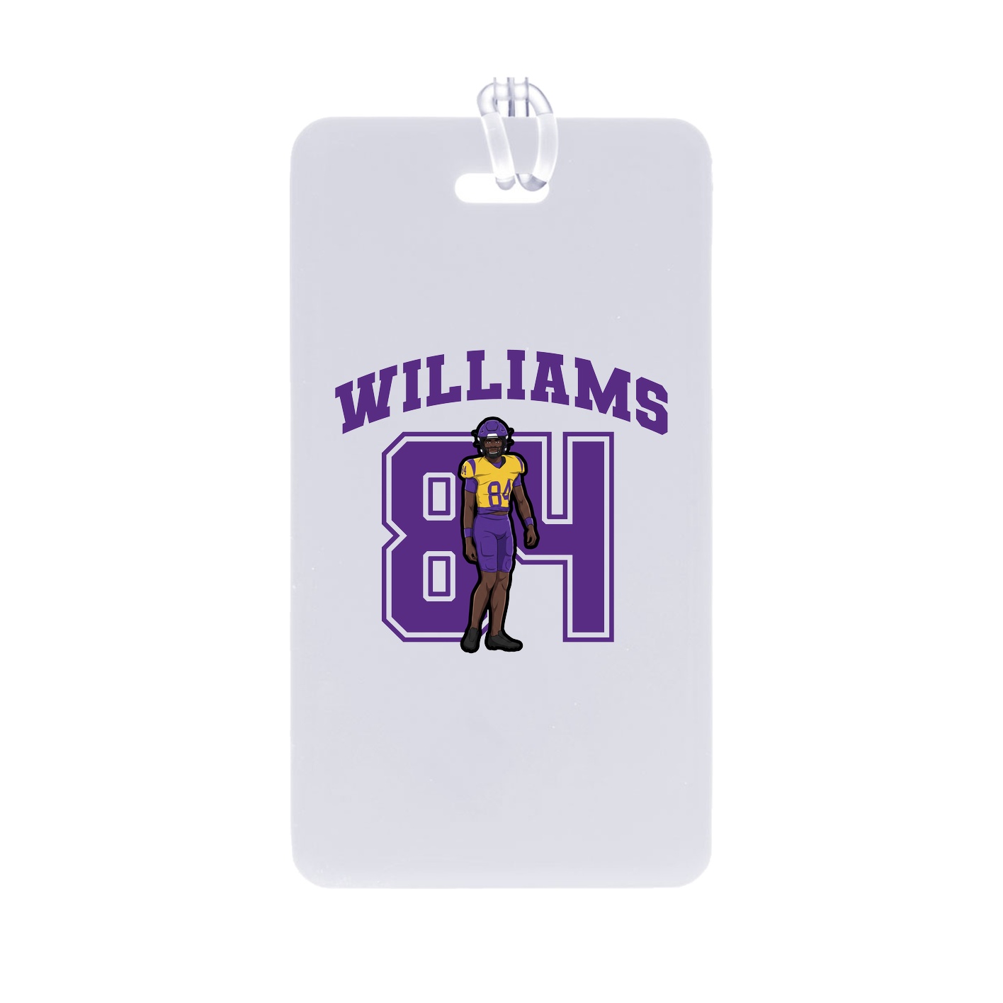 Bag Tag — Number in Classic