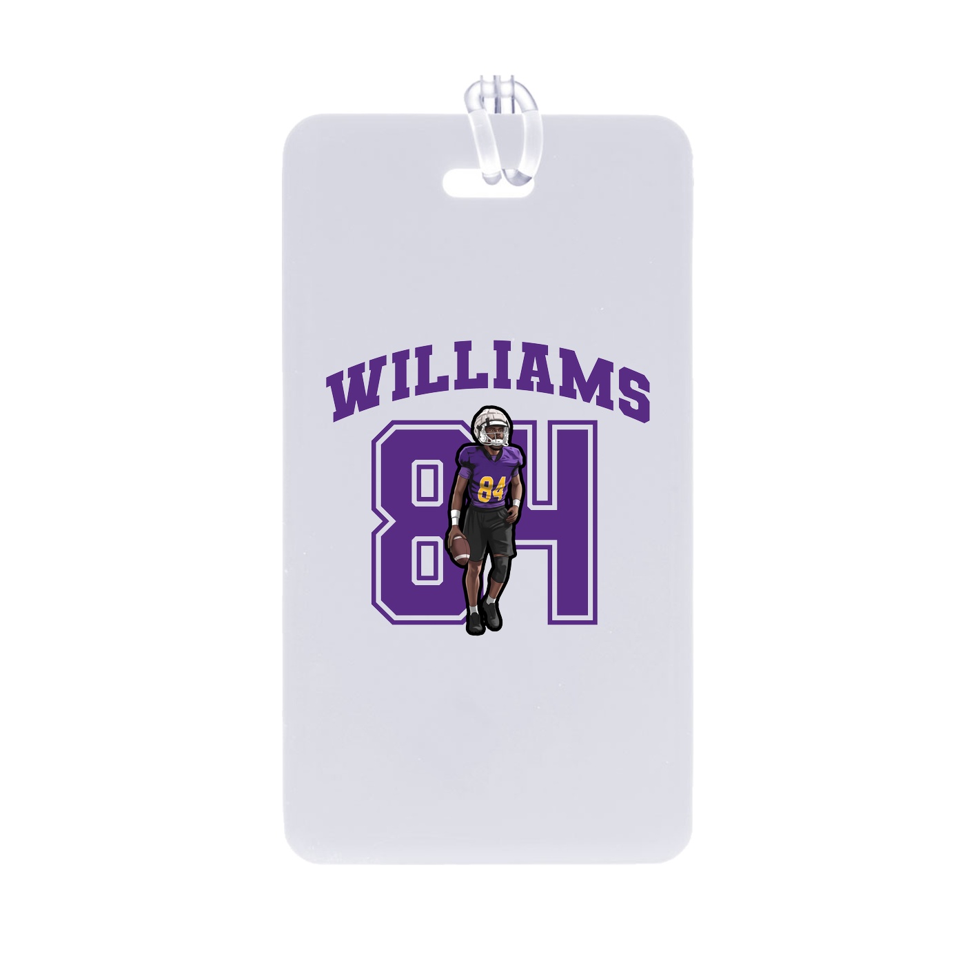 Bag Tag — Number in Classic