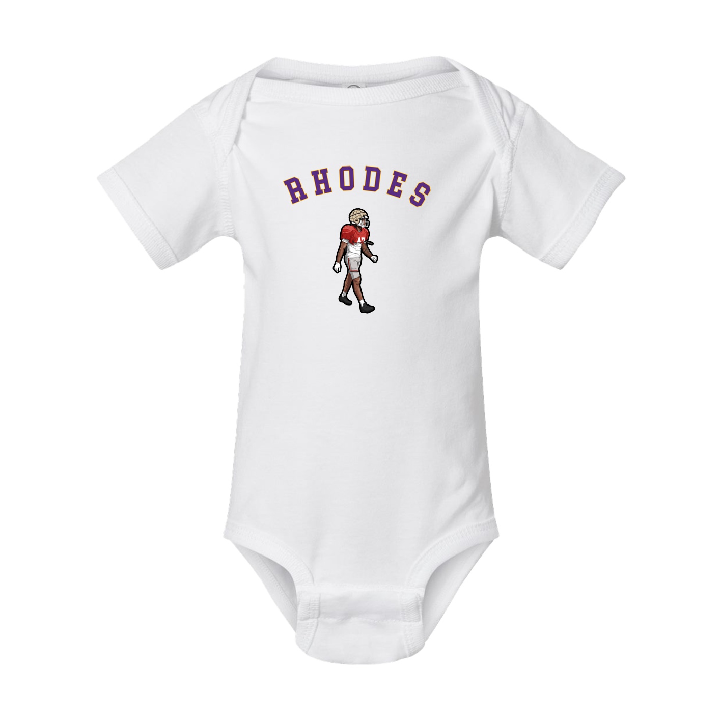 Baby Onesie — Shirsey Arch in White