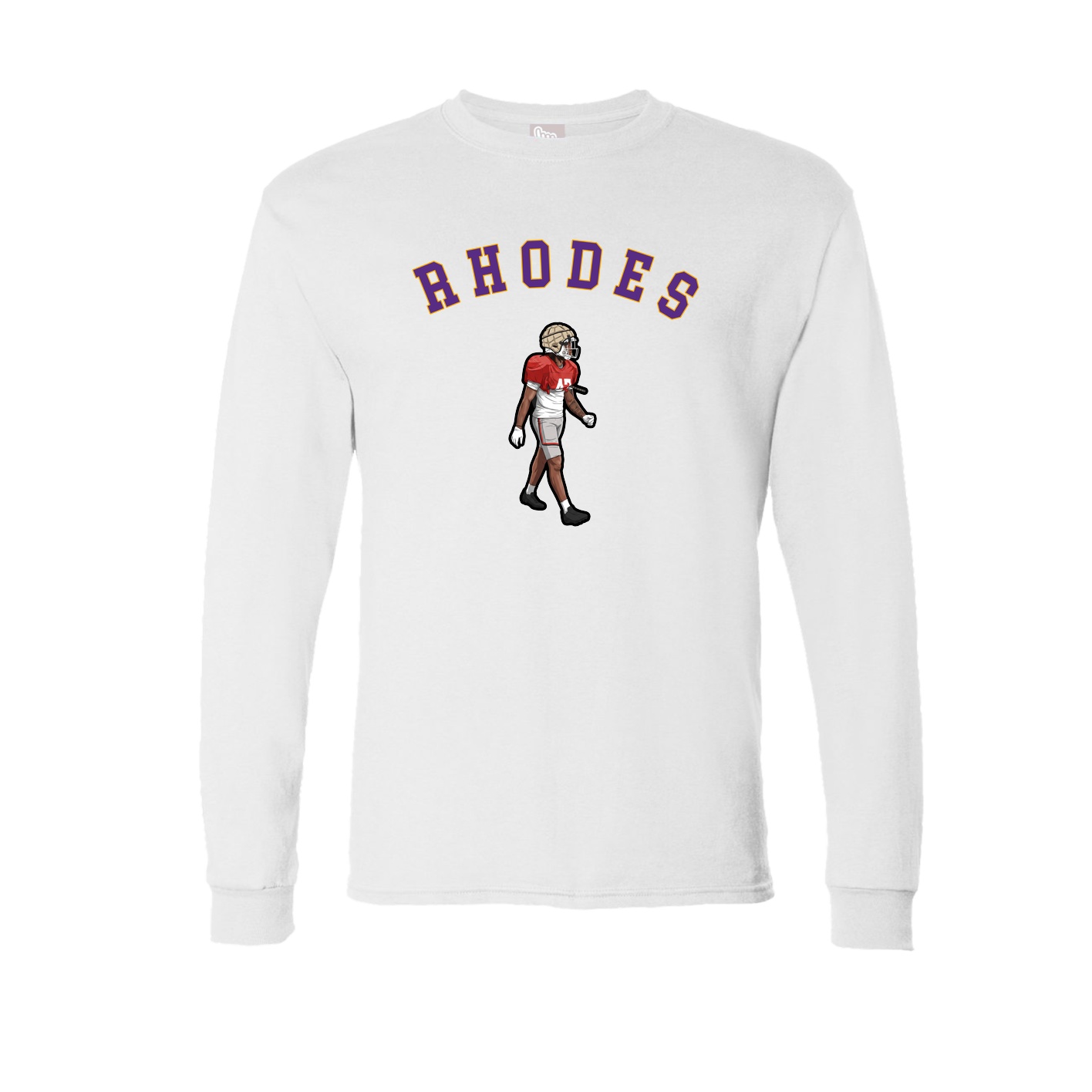 Long Sleeve Tee — Shirsey Arch in White