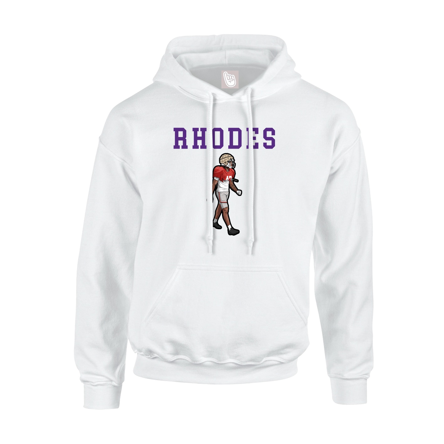 Youth Hoodie — Shirsey in White