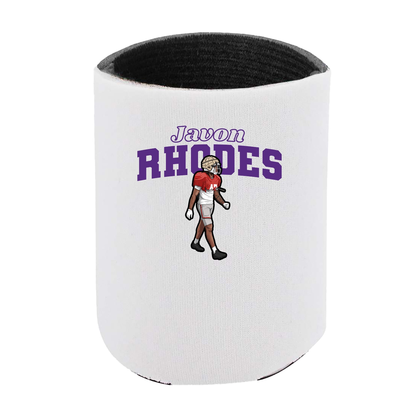 Can Holder — Name Arch in White