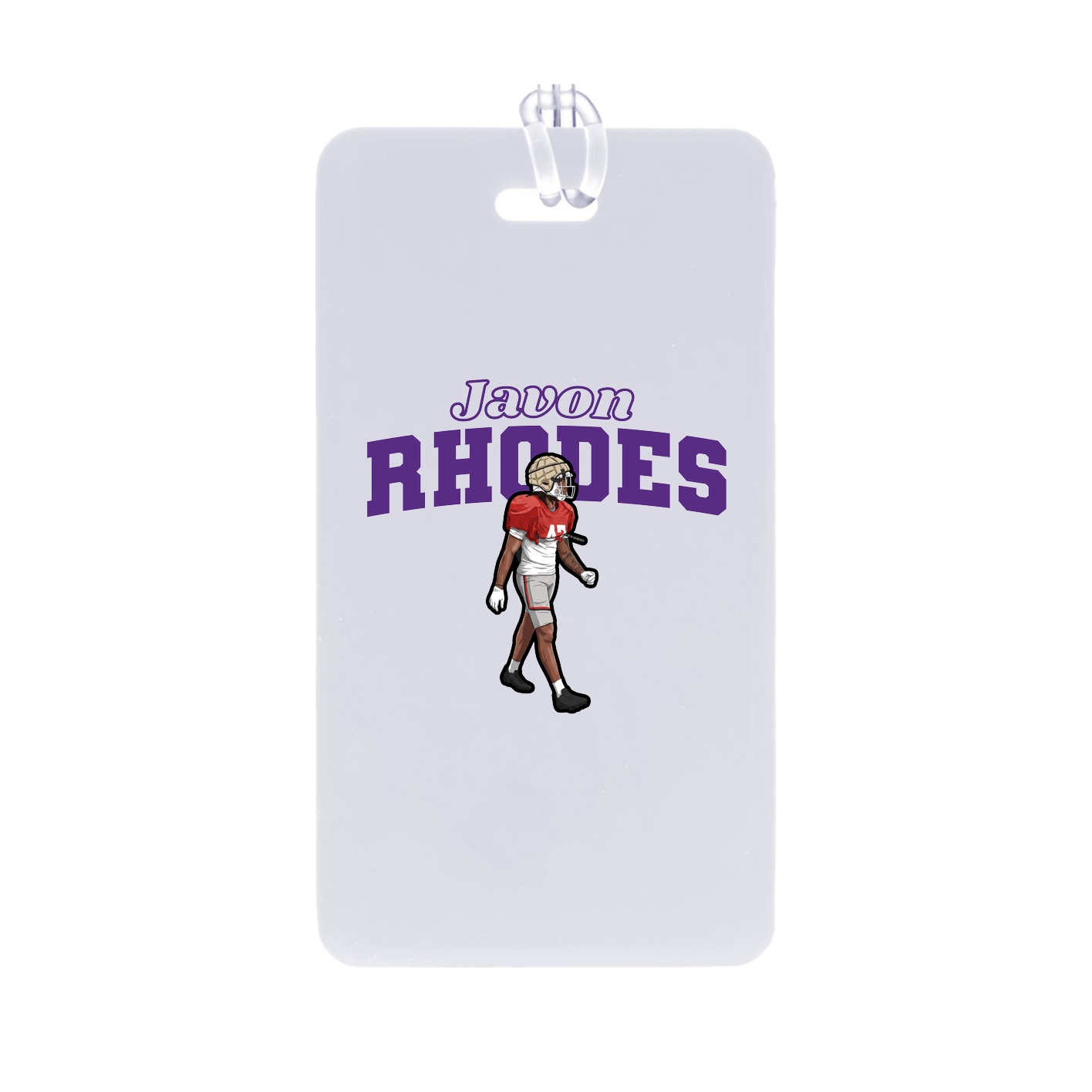 Bag Tag — Name Arch in Classic
