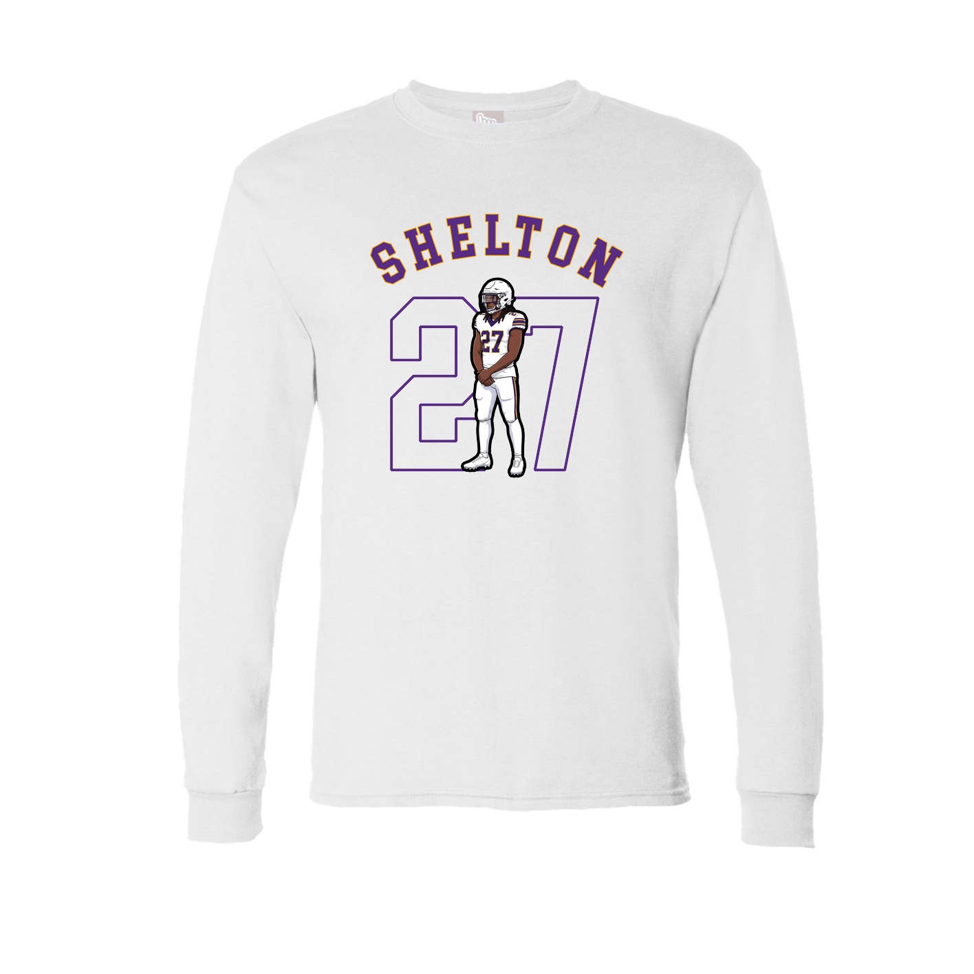 Long Sleeve Tee — Shirsey Arch in White