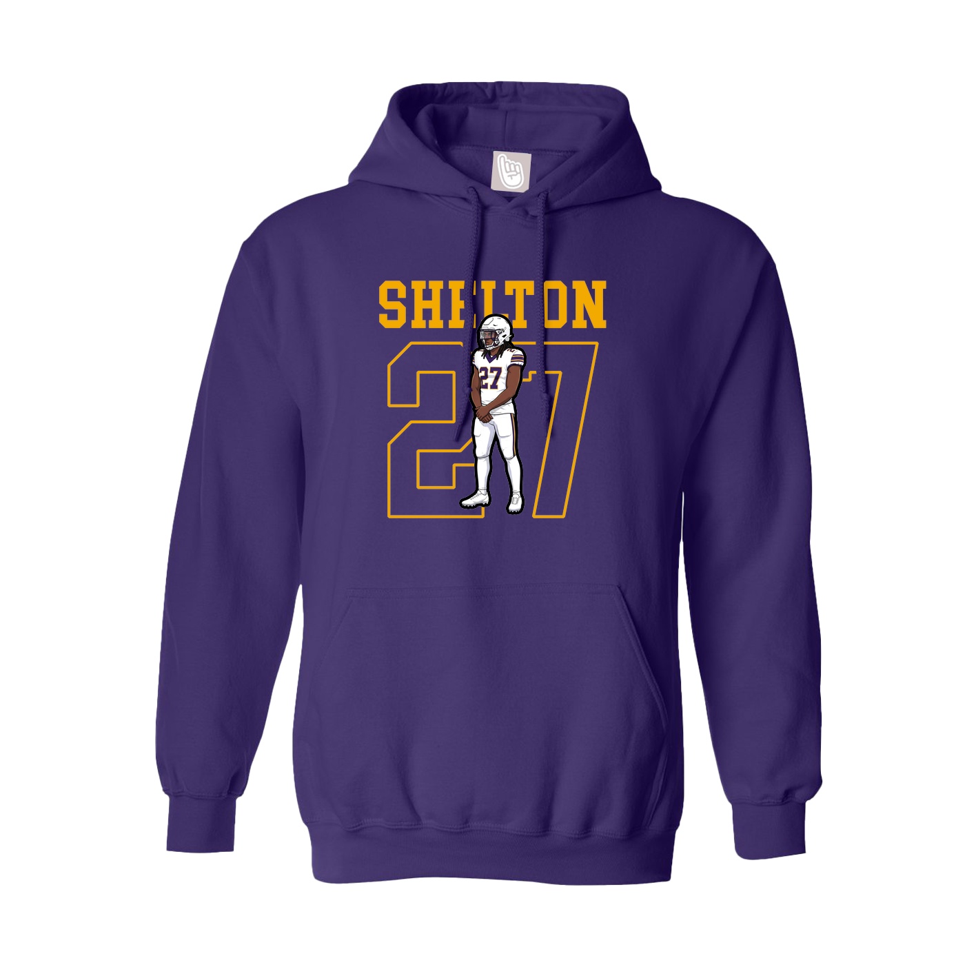 Hoodie — Shirsey in Purple