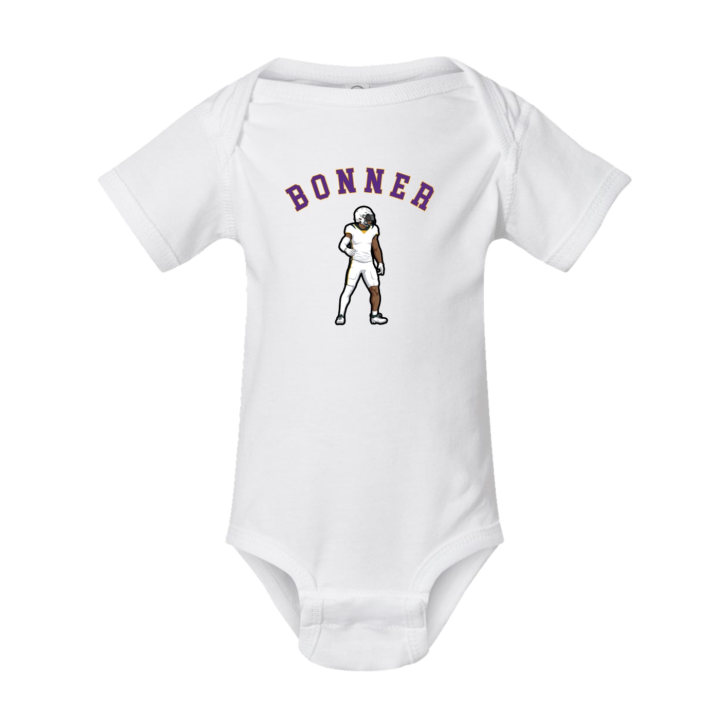 Baby Onesie — Shirsey Arch in White